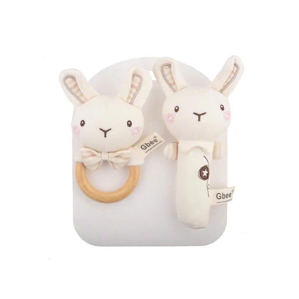 Thú bông lục lạc Gbee (set 2 chiếc)