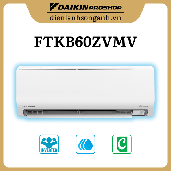 Daikin treo tường Inverter 2.5HP FTKB60ZVMV/RKB60ZVMV