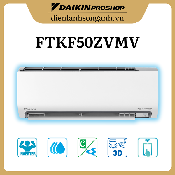 Daikin treo tường Inverter 2.0HP FTKF50ZVMV/RKF50ZVMV