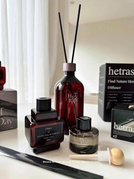 Tinh dầu thơm Hetras nhiều mùi kèm đũa khuếch tán 500ml