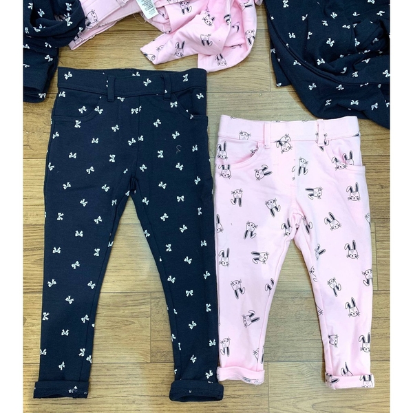 Quần tregging nỉ da cá Kids & CO