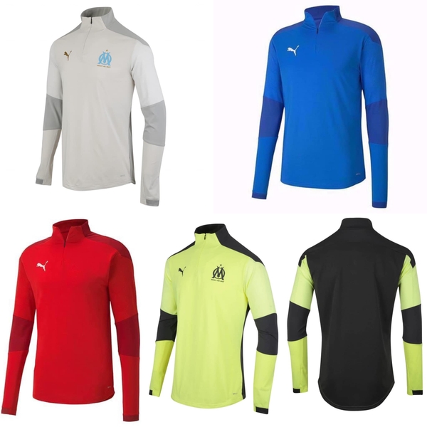 Áo thể thao Puma dài tay nhiều mẫu có khóa kéo cổ