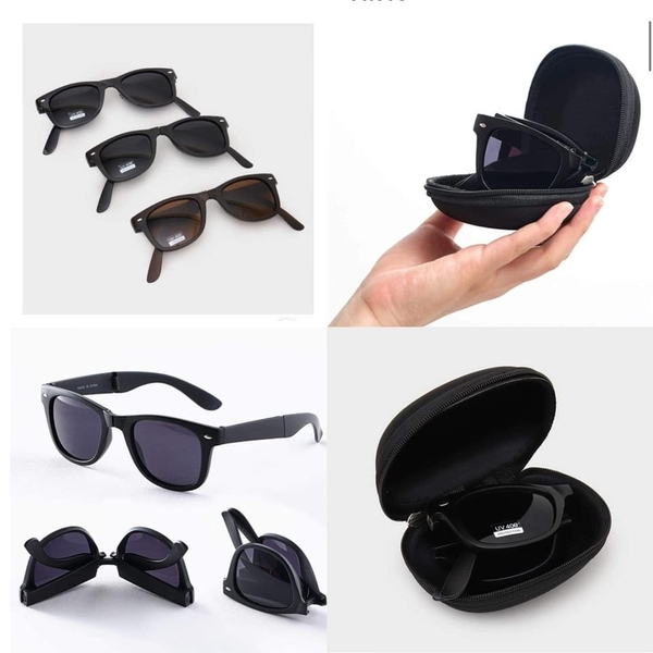 Kính râm gấp gọn Daiso 2 màu chống UV400