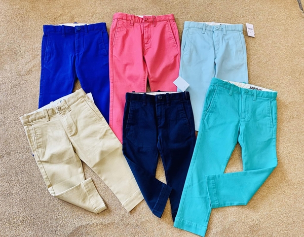 Quần kaki Crewcuts bé trai 6 màu