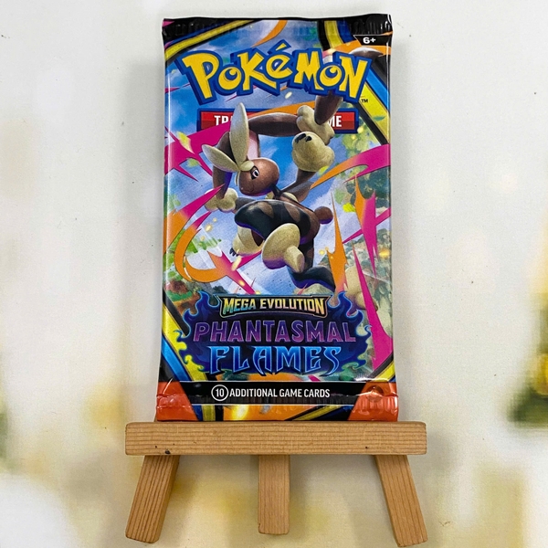 Gói thẻ bài Phantasmal Flames Booster Pack tiếng Anh chính hãng - Túi mù lẻ Series Mega Pokemon TCG ảnh 3