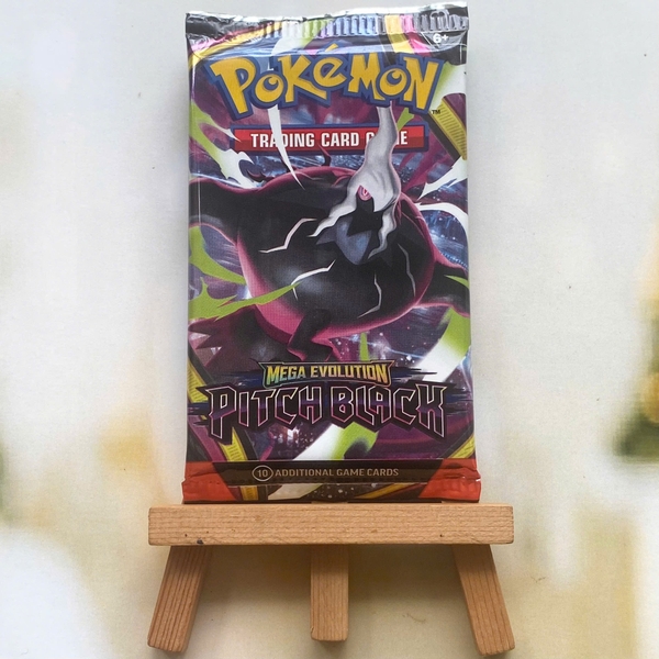 Gói thẻ bài Pitch Black Booster Pack tiếng Anh chính hãng - Túi mù lẻ Series Mega Pokemon TCG ảnh 4