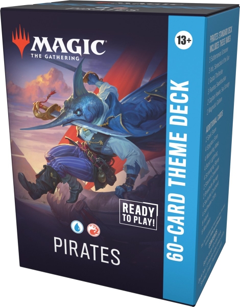 Hộp thẻ bài Magic: The Gathering 60-Card Theme Deck Pirates tiếng Anh chính hãng
