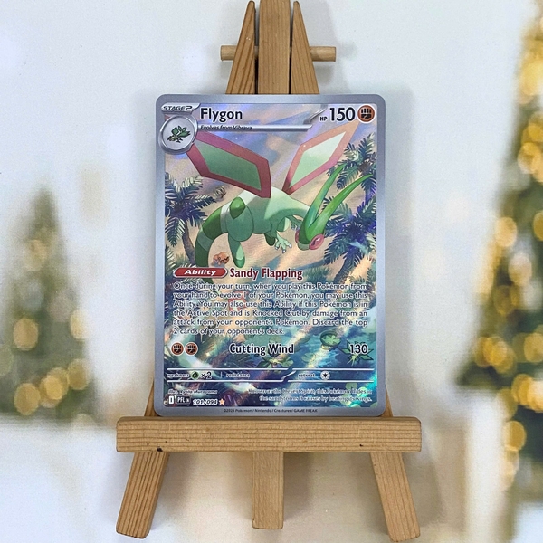 Thẻ hình Pokemon Flygon 101/094 - Lá bài lẻ Phantasmal Flames Illustration Rare tiếng Anh chính hãng