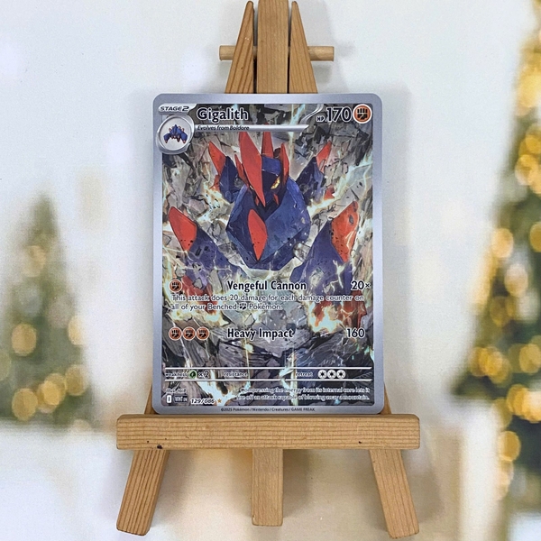 Thẻ hình Pokemon Gigalith 129/086 - Lá bài lẻ White Flare Illustration Rare tiếng Anh chính hãng