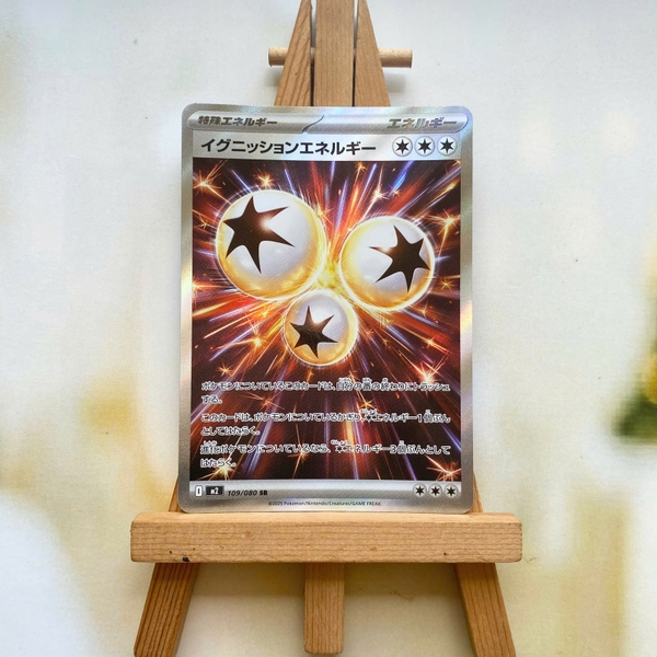 Thẻ hình Pokemon Ignition Energy SR 109/080 - Lá bài lẻ Inferno X M2 tiếng Nhật chính hãng