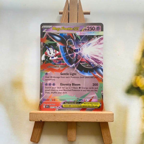 Thẻ hình Pokemon Mega Floette ex 035/086 - Lá bài lẻ Chaos Rising Double Rare tiếng Anh chính hãng