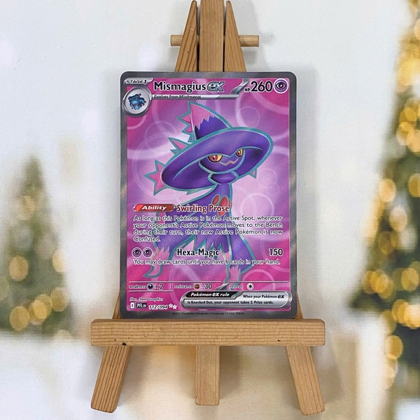Thẻ hình Pokemon Mismagius ex 112/094 - Lá bài lẻ Phantasmal Flames Ultra Rare tiếng Anh chính hãng