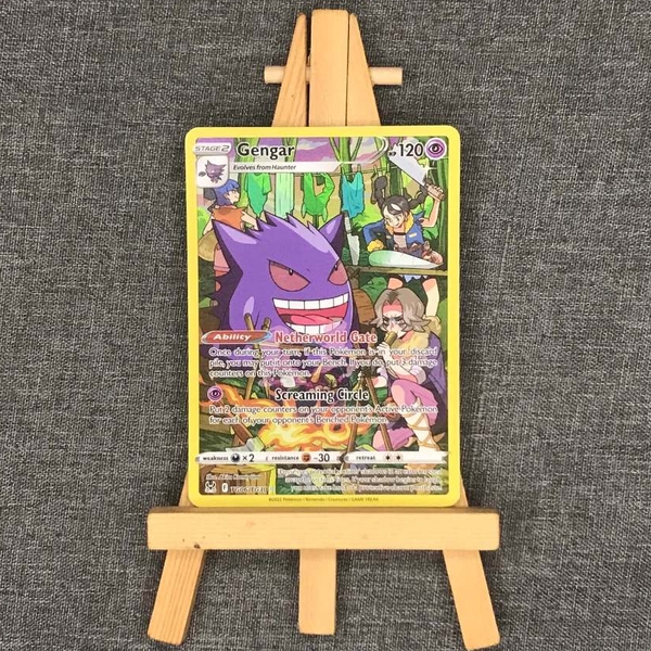 Thẻ hình Pokemon Gengar TG06/TG30 - Lá bài lẻ Sword & Shield: Lost Origin Holo Rare tiếng Anh chính hãng ảnh 3