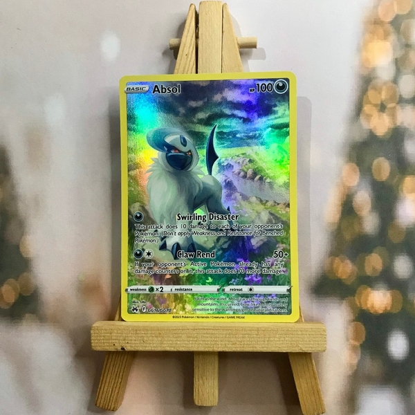 Thẻ hình Pokemon Absol GG16/GG70 - Lá bài lẻ Holo Rare tiếng Anh chính hãng ảnh 3