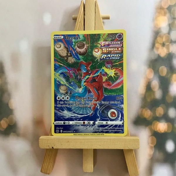 Thẻ hình Pokemon Deoxys GG12/GG70 - Lá bài lẻ Holo Rare tiếng Anh chính hãng ảnh 2