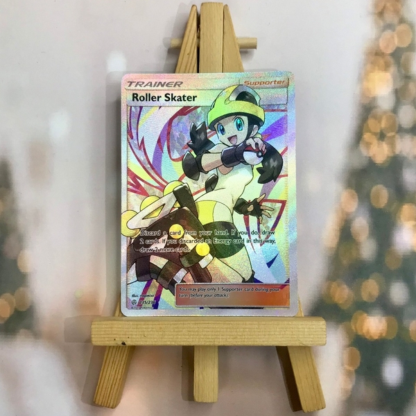 Thẻ hình Pokemon Roller Skater 235/236 - Lá bài lẻ Full Art Ultra Rare tiếng Anh chính hãng