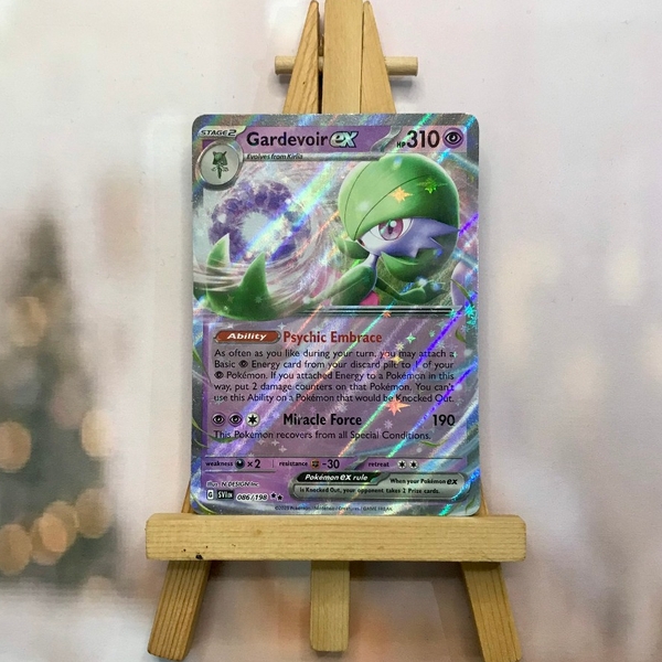 Thẻ hình Pokemon Gardevoir ex 086/198 - Lá bài Scarlet & Violet Base Set Ultra Rare tiếng Anh chính hãng ảnh 3