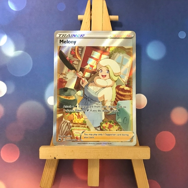 Thẻ hình Pokemon Melony GG64/GG70 - Lá bài lẻ Full Art Ultra Rare tiếng Anh chính hãng ảnh 4