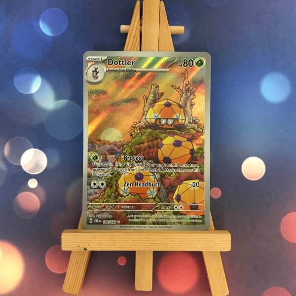 Thẻ hình Pokemon Dottler 184/182 - Lá bài lẻ Paradox Rift Illustration Rare tiếng Anh chính hãng