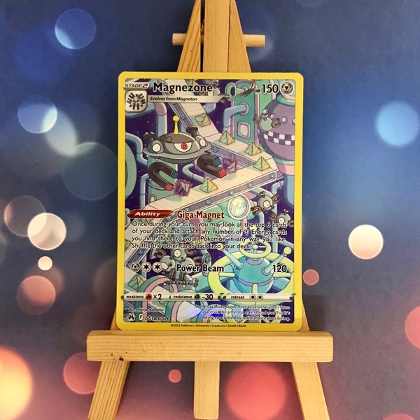 Thẻ hình Pokemon Magnezone GG18/GG70 - Lá bài lẻ Holo Rare tiếng Anh chính hãng ảnh 4
