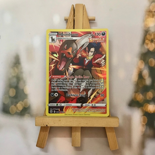 Thẻ hình Pokemon Houndoom TG10/TG30 - Lá bài lẻ Holo Rare tiếng Anh chính hãng