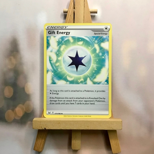 Thẻ hình Pokemon Gift Energy 171/196 - Lá bài lẻ Lost Origin Uncommon Reverse Holo tiếng Anh chính hãng