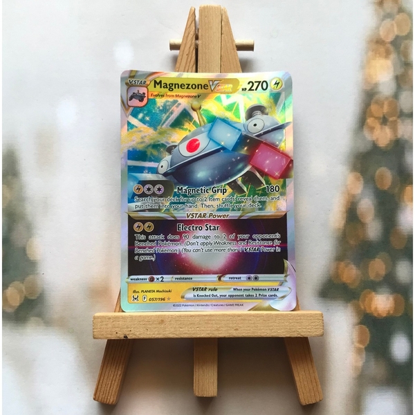 Thẻ hình Pokemon Magnezone VSTAR 057/196 - Lá bài lẻ Lost Origin Ultra Rare tiếng Anh chính hãng