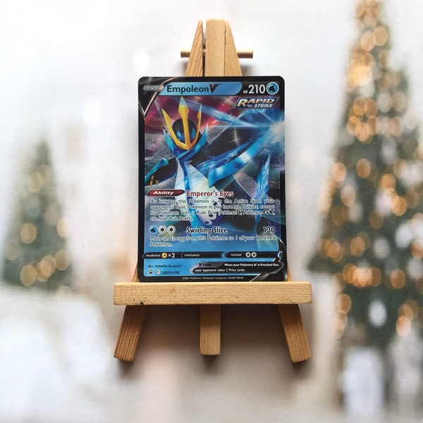 Thẻ hình Pokemon Empoleon V SWSH108 - Lá bài lẻ Sword & Shield Promo tiếng Anh chính hãng