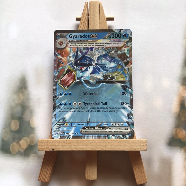 Thẻ hình Pokemon Gyarados ex 045/198 - Lá bài lẻ Scarlet & Violet Base Set Ultra Rare tiếng Anh chính hãng