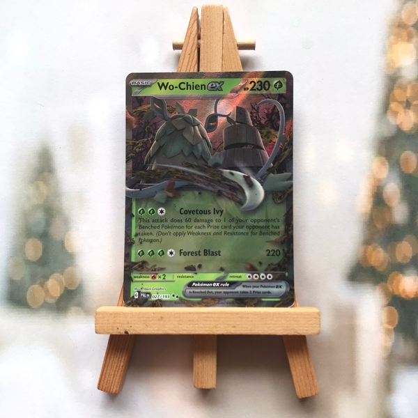 Thẻ hình Pokemon Wo-Chien ex 027/193 - Lá bài Scarlet & Violet: Paldea Evolved Ultra Rare tiếng Anh chính hãng