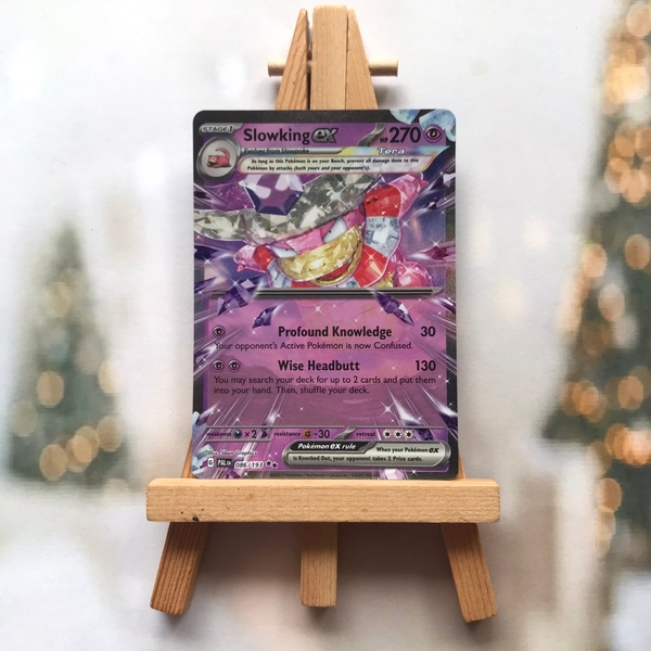 Thẻ hình Pokemon Slowking ex 086/193 - Lá bài Scarlet & Violet: Paldea Evolved Ultra Rare tiếng Anh chính hãng ảnh 2