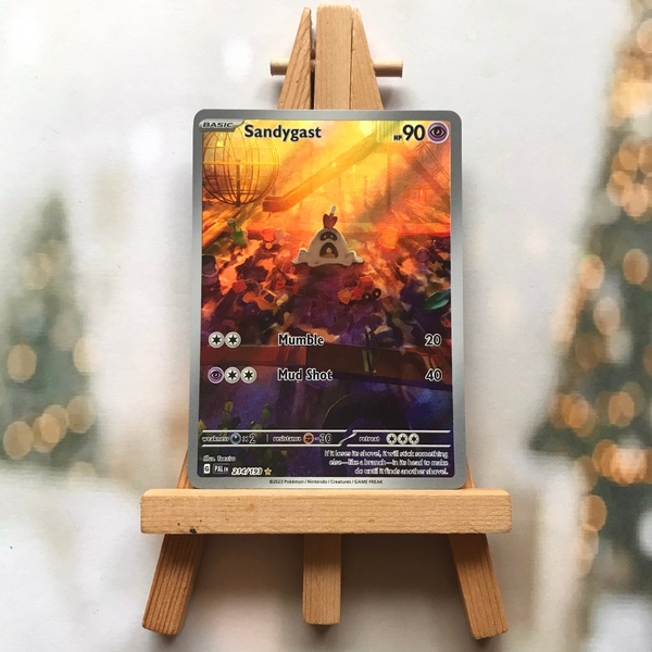 Thẻ hình Pokemon Sandygast 214/193 - Lá bài lẻ Paldea Evolved Illustration Rare tiếng Anh chính hãng
