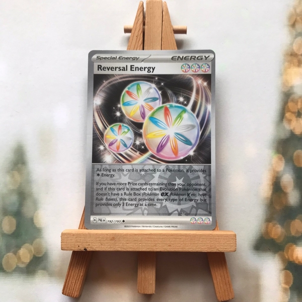Thẻ Pokemon Reversal Energy 192/193 -Lá bài Scarlet&Violet Paldea Evolved Uncommon Reverse Holo tiếng Anh chính hãng