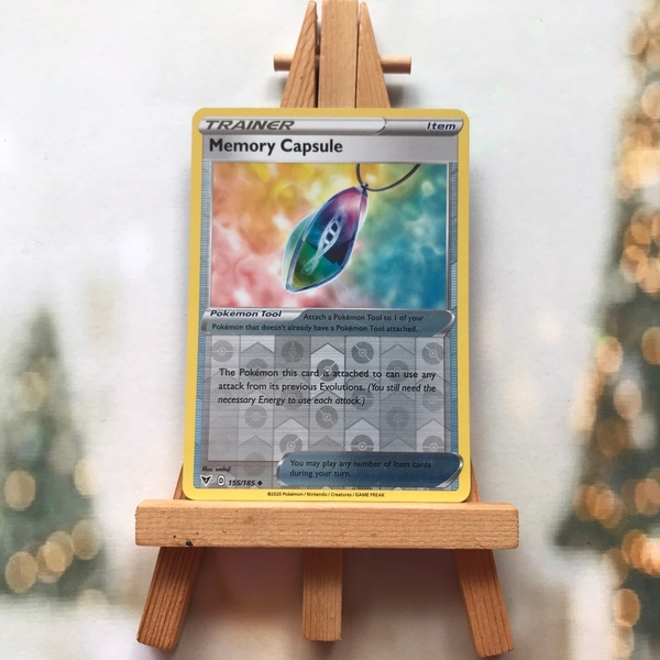 Thẻ hình Pokemon Memory Capsule 155/185 - Lá bài lẻ Reverse Holo tiếng Anh chính hãng