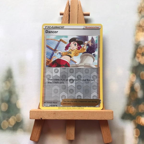 Thẻ hình Pokemon Dancer 232/264 - Lá bài lẻ Reverse Holo tiếng Anh chính hãng