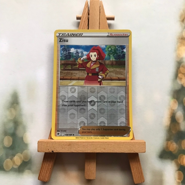 Thẻ hình Pokemon Zisu 159/189 - Lá bài lẻ Astral Radiance Uncommon Reverse Holo tiếng Anh chính hãng