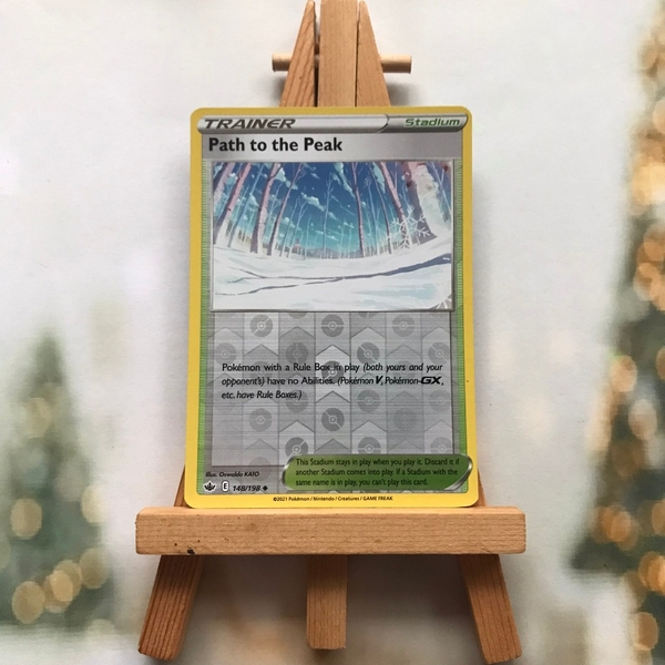 Thẻ hình Pokemon Path to the Peak 148/198 - Lá bài lẻ Chilling Reign Reverse Holo tiếng Anh chính hãng ảnh 2