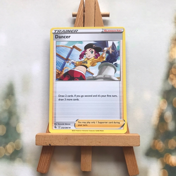 Thẻ hình Pokemon Dancer 232/264 - Lá bài lẻ Reverse Holo tiếng Anh chính hãng ảnh 4