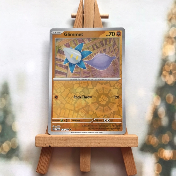 Thẻ hình Pokemon Glimmet 125/193 - Lá bài lẻ Scarlet & Violet: Paldea Evolved Common Reverse Holo tiếng Anh chính hãng