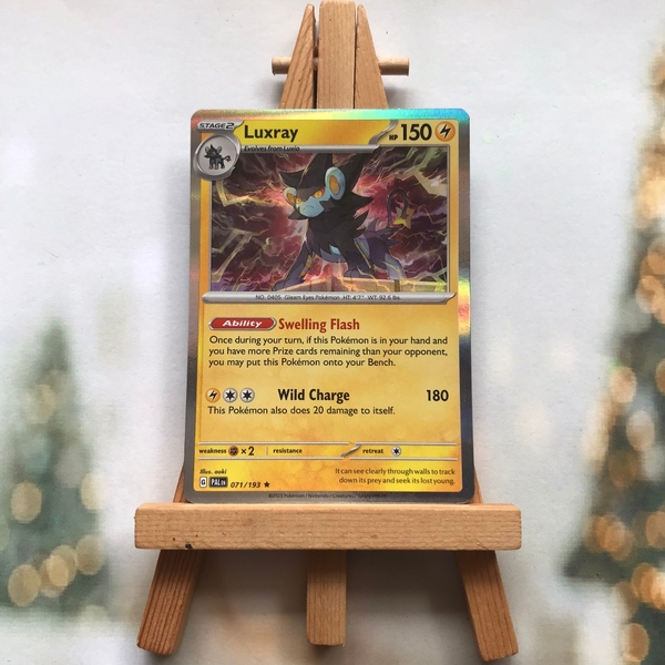 Thẻ hình Pokemon Luxray 071/193 - Lá bài lẻ Scarlet & Violet: Paldea Evolved Holo Rare tiếng Anh chính hãng