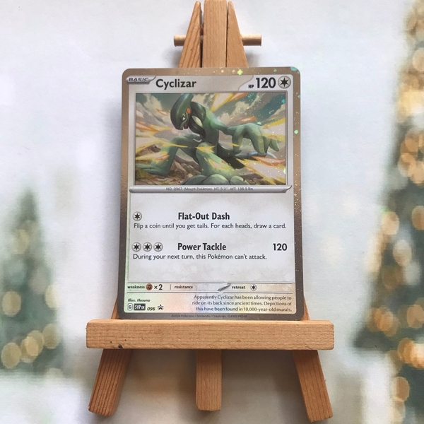 Thẻ hình Pokemon Cyclizar SVP096 - Lá bài Scarlet & Violet Holo Promo tiếng Anh chính hãng