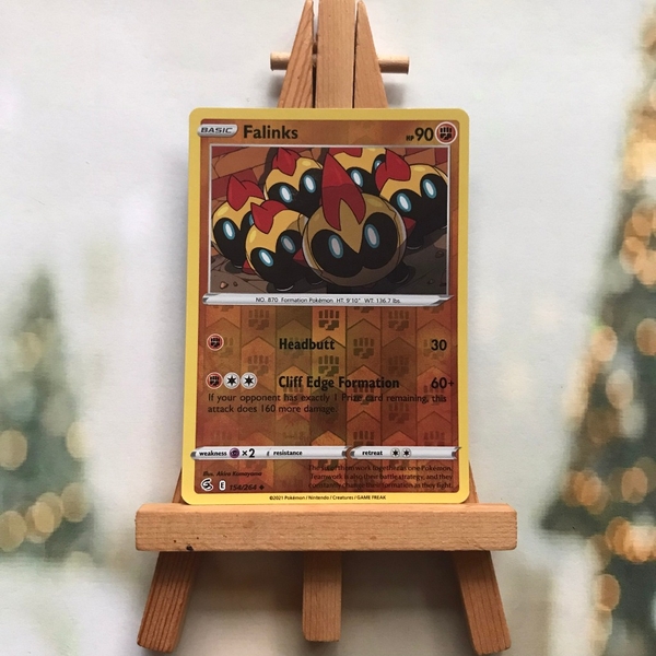 Thẻ hình Pokemon Falinks 154/264 - Lá bài Sword & Shield: Fusion Strike Uncommon Reverse Holo tiếng Anh chính hãng