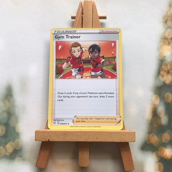Thẻ hình Pokemon Gym Trainer 059/072 - Lá bài lẻ Uncommon tiếng Anh chính hãng