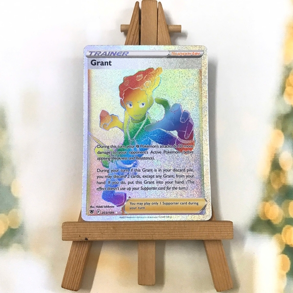 Thẻ hình Pokemon Grant 203/189 - Lá bài lẻ Astral Radiance Hype Rare tiếng Anh chính hãng