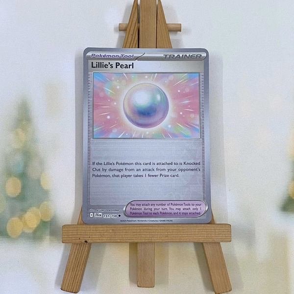 Thẻ hình Pokemon Lillie's Pearl 151/159 - Lá bài lẻ Journey Together Uncommon Reverse Holo tiếng Anh chính hãng