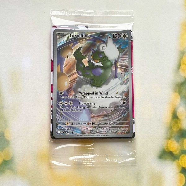 Thẻ hình Pokemon Tornadus SVP210 (SEAL) - Lá bài lẻ Scarlet Violet Promo tiếng Anh chính hãng