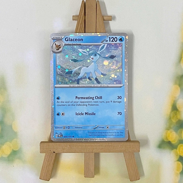 Thẻ hình Pokemon Eevee Evolves Cosmos Holo Promo từ hộp 8-tin Exclusive Prismatic Evolution chính hãng ảnh 7