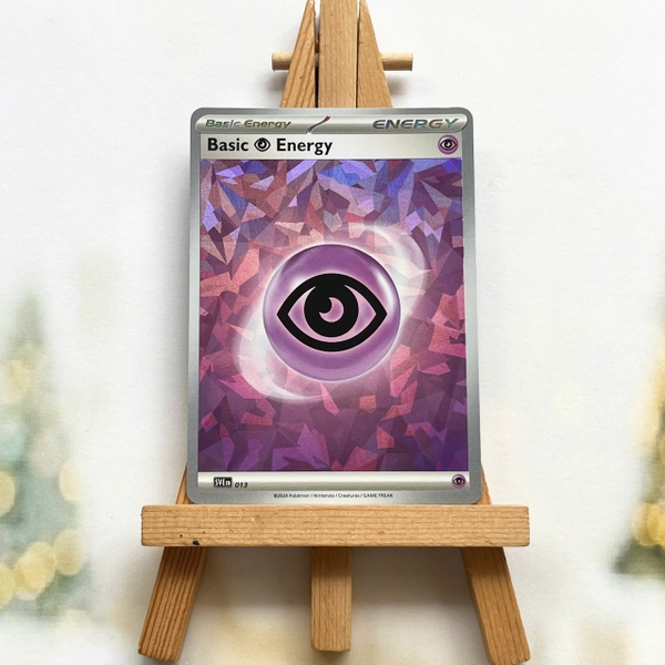 01 Thẻ hình Pokemon năng lượng cơ bản SVE - Lá bài lẻ Basic Energy Cracked Ice Holo tiếng Anh chính hãng ảnh 7