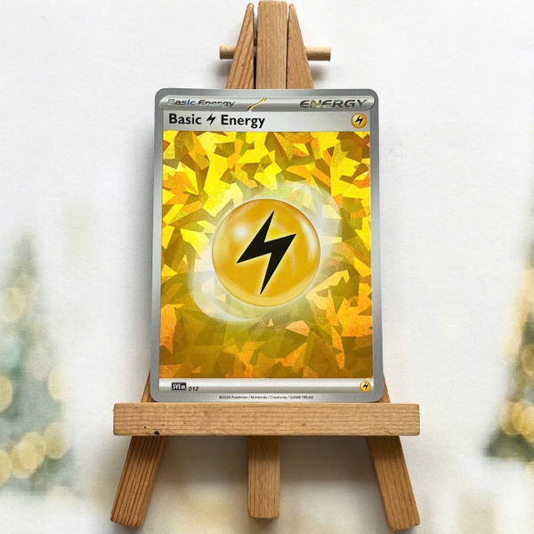 01 Thẻ hình Pokemon năng lượng cơ bản SVE - Lá bài lẻ Basic Energy Cracked Ice Holo tiếng Anh chính hãng