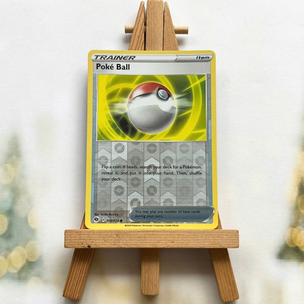 Thẻ hình Pokemon Poke Ball 059/073 - Lá bài lẻ Champion's Path Reverse Holo tiếng Anh chính hãng